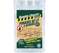 BARRIERE A INSECTES Insecticide Green Anti Punaises de lit et Acariens - Sachet de 1 plaquette