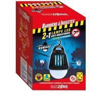 BARRIERE A INSECTES LED anti-moustique nomade - 2 en 1