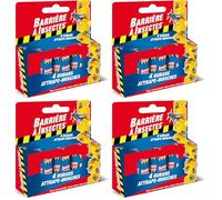 Barriere A Insectes Ruban Attrape-Mouches, Stop la Reproduction des moustiques, 4 Rouleaux, Barfly (Lot de 4)