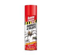 Barrière à Insectes Zero Insecticide, Rampants et Volants, Prêt à l'emploi, Aérosol - 400 ML, nc