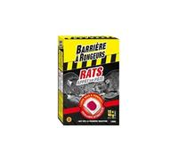 BARRIERE A RONGEURS Appât sur pâte pour rats - Spécial lieux secs et humides - 150 g