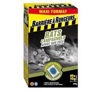 BARRIERE A RONGEURS Raticide - Maxi format 400g