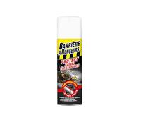 BARRIERE A RONGEURS Résine Protect Gaines électriques, Contre Rats, Souris, Mulots, Jusqu'Ã 6 mois, Aérosol 400 ml, BARGAINE400, Noir