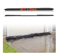 Barrière Anti-inondation Activée par l'Eau-VEVOR-Sacs d’Inondation Lot de 4PCs 153x21 cm, pour Porte, Sous-sol