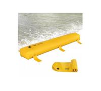 Barrière anti-inondation Hydro Barrière 3,66 m de longueur x 30,5 cm de hauteur pour la dérivation de l'eau
