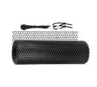 Barrière antirouille réutilisable pour poulailler | Rouleau de clôture de jardin pour porche, terrasse, cour, pelouse, ferme, chien, poulet, chat, lapin, canard