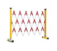 Barrière de Circulation métallique rétractable Industrielle, barrière de sécurité Mobile Flexible, barrière de sécurité Extensible pour allée, barrière de stationnement
