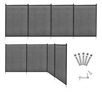Barrière de piscine pliable, clôture de protection en tissu respirant, sécurité pour enfants