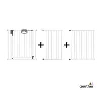 Barrière de Porte à Pression Easylock Plus - Sécurisée et Flexible - Blanc - 200 cm