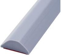 Barrière de protection pour douche, adhésive, empêche les éclaboussures, 150 cm, grise
