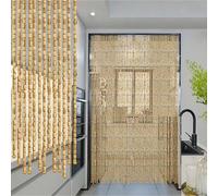 Barrière de sécurité en bambou naturel - 100 x 120 cm - 100 brins