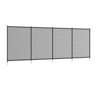 Barrière de sécurité pour piscine - Outsunny - 365x126cm - Aluminium - noir