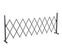 Outsunny - barrière - Métal - 250x31x104cm - Marron