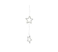 Barrière lumineuse LED Lumineo Argent 2 m Acrylique 20 m Étoile de Noël 220-240 V