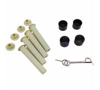 Barrière Protection Piscine Kit Pièces Détachées - AQUALUX - Loquet Capuchons Bouchons Chevilles