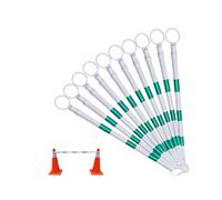 Barrière Télescopique pour Cônes Barre De Signalisation Télescopique Multicolore Paquet De 1 À 12 Pièces