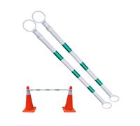 Barrière Télescopique pour Cônes Barre De Signalisation Télescopique Multicolore Paquet De 1 À 12 Pièces