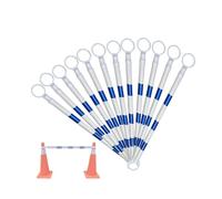 Barrière Télescopique pour Cônes Barre De Signalisation Télescopique Multicolore Paquet De 1 À 12 Pièces