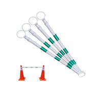 Barrière Télescopique pour Cônes Barre De Signalisation Télescopique Multicolore Paquet De 1 À 12 Pièces