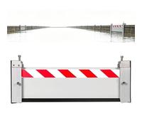 Barrières de Défense Contre Les Inondat L 168cm H 20cm Barrière Anti-inondation Barrière Mobile de Protection Contre Les Inondations Réutilisable Batardeau Anti Inondation Pour Porte