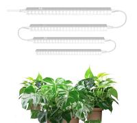 Barrina T5 Lampe Horticole, 29cm, Lumière Solaire à Spectre Complet 5000K, Lampe Plante Interieur Connectable, Bande LED de Lumière de Croissance avec Interrupteur, Plug and Play, Pack de 4