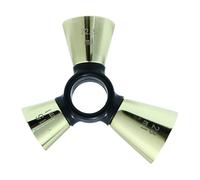 Bartender Jigger - Jiggering pour barman, mesure en acier, acier inoxydable à 3 extrémités ergonomiques précises, doseur à cocktail pour adultes, professionnels, passionnés, débutants