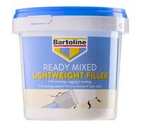 Bartoline Ready Mixed Lightweight Filler 500 ml - Formule Haute Technologie, sans Retrait, sans Ponçage - Séchage Rapide pour Usage Intérieur et Extérieur