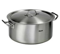 Bartscher Casserole 25L avec couvercle, LxlxH : 4,3x4,3x2,75 cm ; 100440