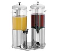 Bartscher Distributeur de boissons DEW5 Duo, 10 litres (2 x 5 litres), tube de glace, 150997