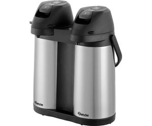 Bartscher Pot à pompe isolant Duo 1,9L-ST