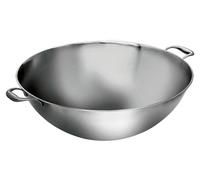 Bartscher Poêle pour wok W510F XXL acier inoxydable Ø510 mm 22 L fond plat