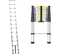 Bas de ligne loft télescopique Mivo - 5m - Echelle pliante - Echelle aluminium extensible - Portable - EN131 - Max. Charge max. 150kg/330Lb