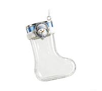 Bas de Noël Remplissable pour pla 10cm Décoration pour fête Bas(Style-d) | Matériau pour pla pour robuste, longue durée, respectueux , finition lisse, sécurité enfants