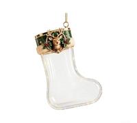 Bas de Noël Remplissable pour pla 10cm pour déco pour fête Bas(Style-c) | Matériau pour pla pour robuste, longue durée, écologique, résistant, décoration saisonnière fiable