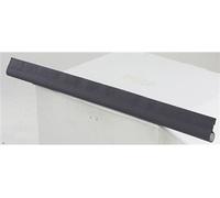 Bas de porte adhésif en mousse + tissus, gris anthracite, 100 cm