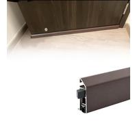 Bas de Porte Automatique Plinthe Automatique pour Porte, à Pose en Applique | Bas de Porte à Descente Automatique, Bloque le Bruit, Aucune Rainure Nécessaire, Installation Sans Outils