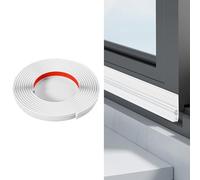 Bas de Porte Isolant 200cm, Joint Porte Entree, Isolation Portant D'entrée, Phonique Thermique Bande D'étanchéité Anti Bruit Poussière Stop à L'Air Froid Anti Souris Fourmi (Blanc)