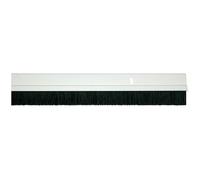Bas de porte - MISTRAL - 93 cm - Plastique blanc brossé - Fixation par vis - Réglable