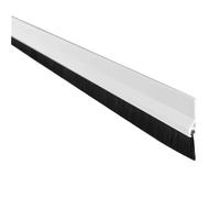 Bas de porte PVC adhesif 1m avec brosse Blanc