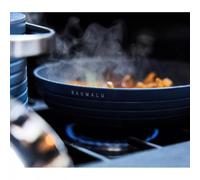 BASALT FUTUR Poêle Aluminium pressé épais revêtement céramique D28 cm