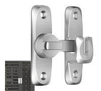 basculant en aluminium - de porte en robuste, verrou oscillant antivol, matériel à 90 ° 180 °, accessoire de portail de garage, grange | Solution de sécurité pratique pour jardin