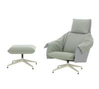Bascule Fauteuil à dossier haut avec pouf Vitra - VITRA 21080000