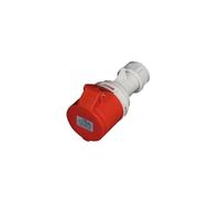 Base aérienne industrielle 5P rouge (3P+T+N) 16A, IP44, tension 220-240V prise de puissance pour installations électriques
