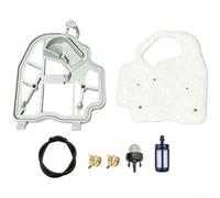 Base de boîtier de filtre à air en plastique blanc pour pièces de scie | Compatible avec MS162/MS172, remplace 1148 007 4100, installation sans couture, restaure la puissance du moteur