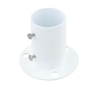 Base de bride de pont de piscine pour rampe de 1,5 pouces montage de balustrade, fixation de pont de piscine de bateau, design renforcé avec image de trou standard, installation rapide,