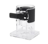 Base de défonceuse transparente pour le travail du bois, compatible avec les débroussailleuses Makita RT0701C et WU601, engrenages et vis réglables, construction en plastique et en métal