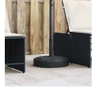 vidaXL Pied de parasol pour mât Ø38/48 mm 25 kg Rond