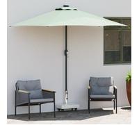 vidaXL Pied de parasol rectangulaire gris granit 25 kg 45 x 25 x 45 cm