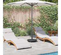 Base De Parasol Vidaxl Avec Roues Pour Poteaux Ø38-48 Mm 13 Kg Rond