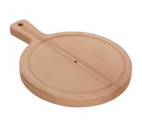 Base de Râpe à Fromage Rotative en Bois, Support Stable Antidérapant | Finition Lisse Kaki, Compatible Plupart des Outils Manuels, Facile à Nettoyer pour Cafés et Dessert